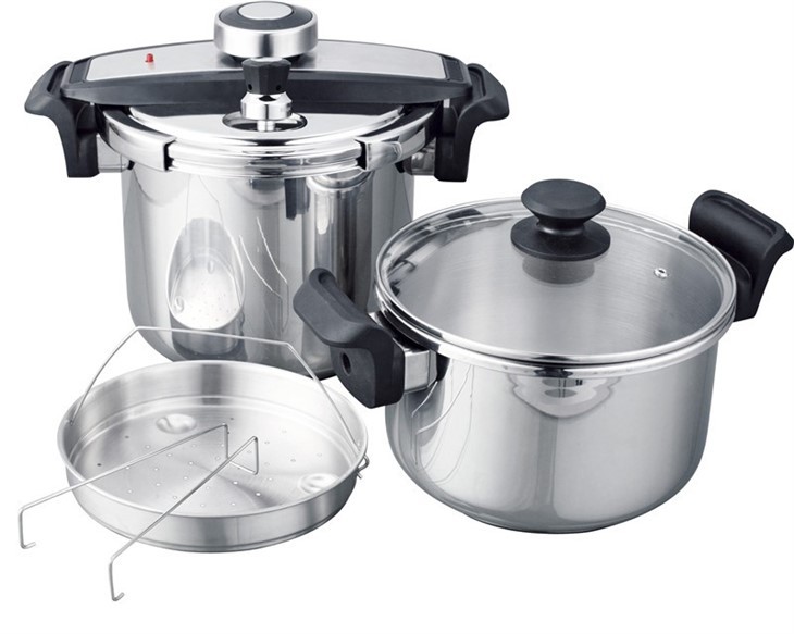 High Quality Cheap Price Stainless Steel Pressure Cooker With Logo Printing
